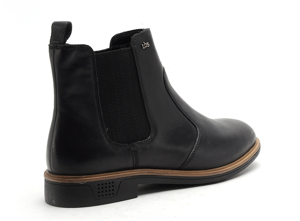 Tbs boots bottine plates femme cecilia noir