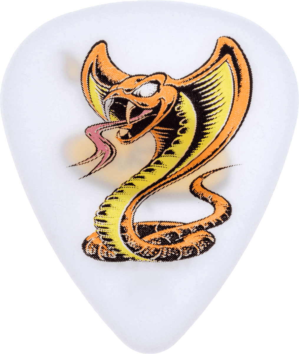 Jim Dunlop Dirty Donny Ii, Sachet De 36, Cobra, White 0.73 Mm - Médiators