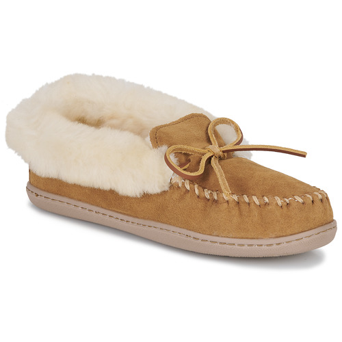 Minnetonka - ALPINE SHEEPSKIN MOC - Marron
