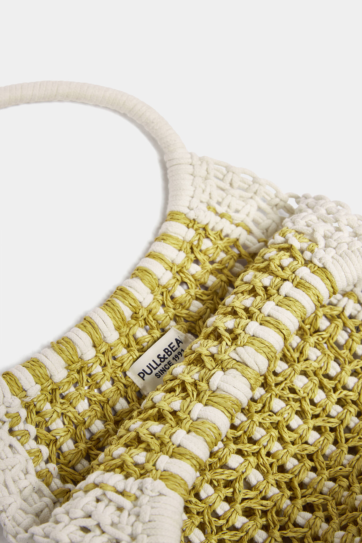 BOLSA DE CROCHÊ - COMBINADA