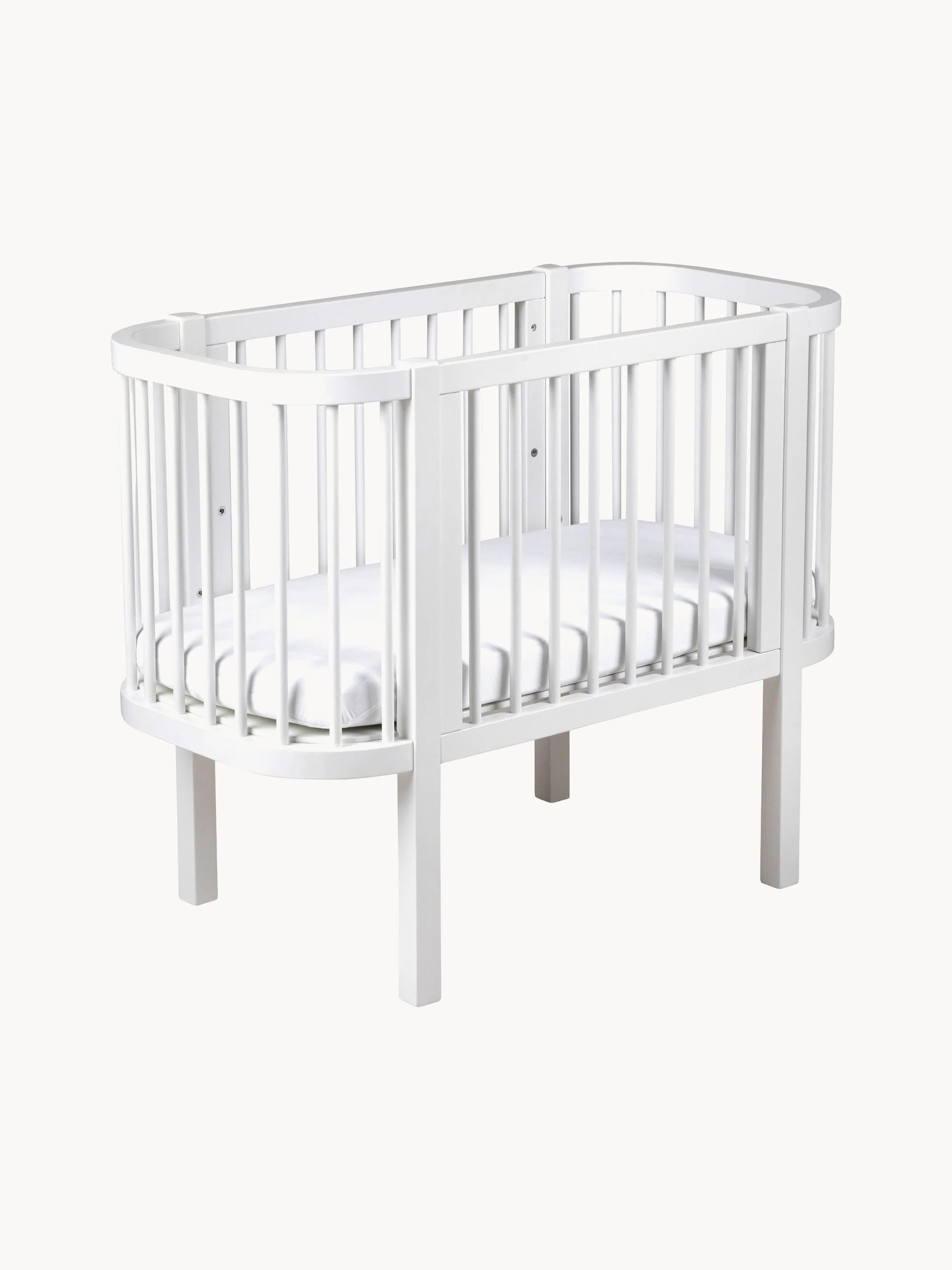 Babybedje Nighty van beukenhout, 91 x H 80 cm