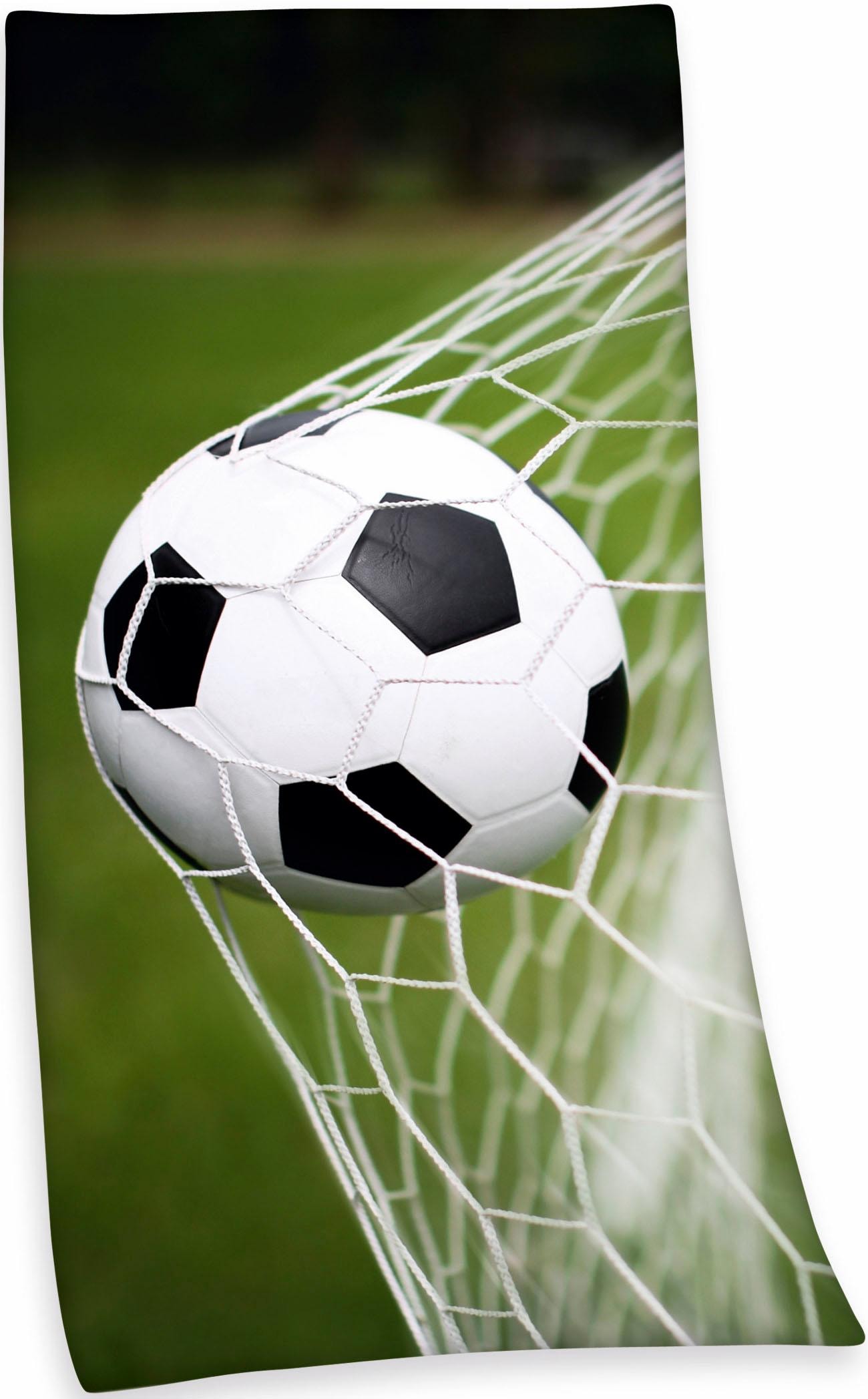 Herding Young Collection Badetuch »Fussball« 75x150 cm, mit Fussballmotiv