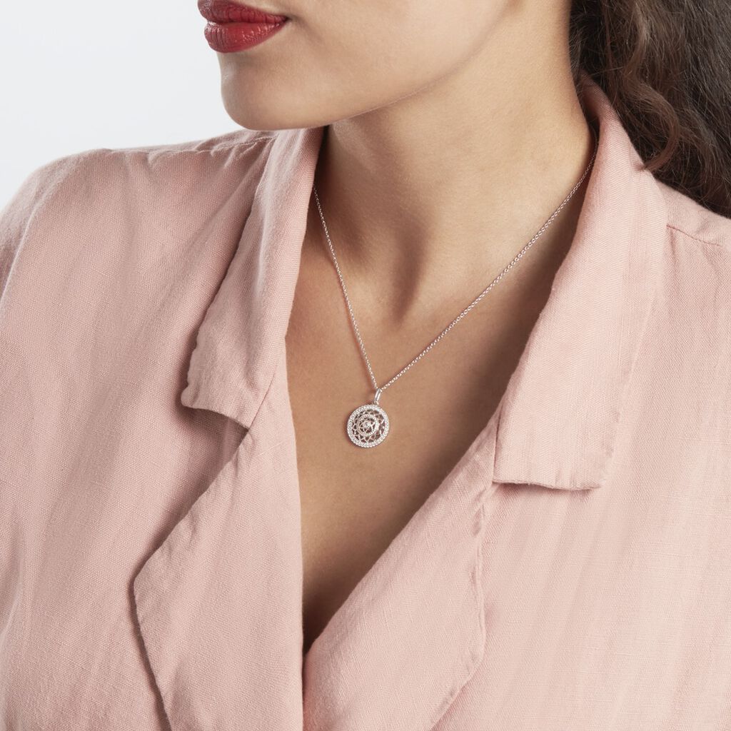 Collier Karoune Argent Oxyde