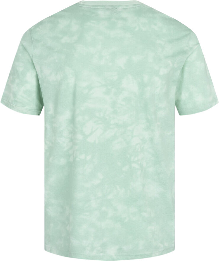Champion Tie-Dye Small Script Logo T-shirt Blå