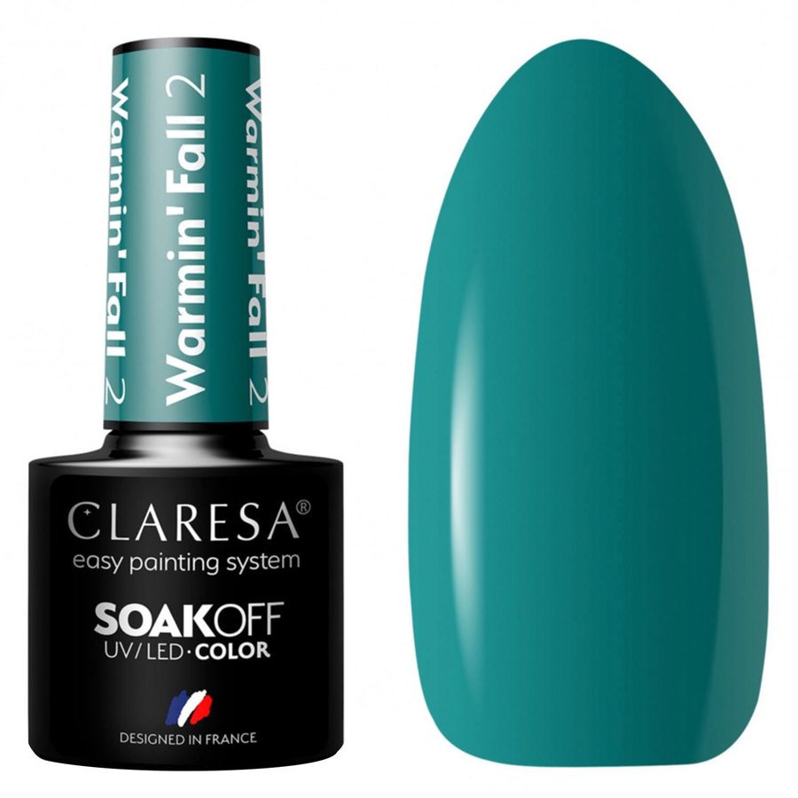 Claresa Nail Polish Hybrid Soak Off Warmin' Fall 02 5ml