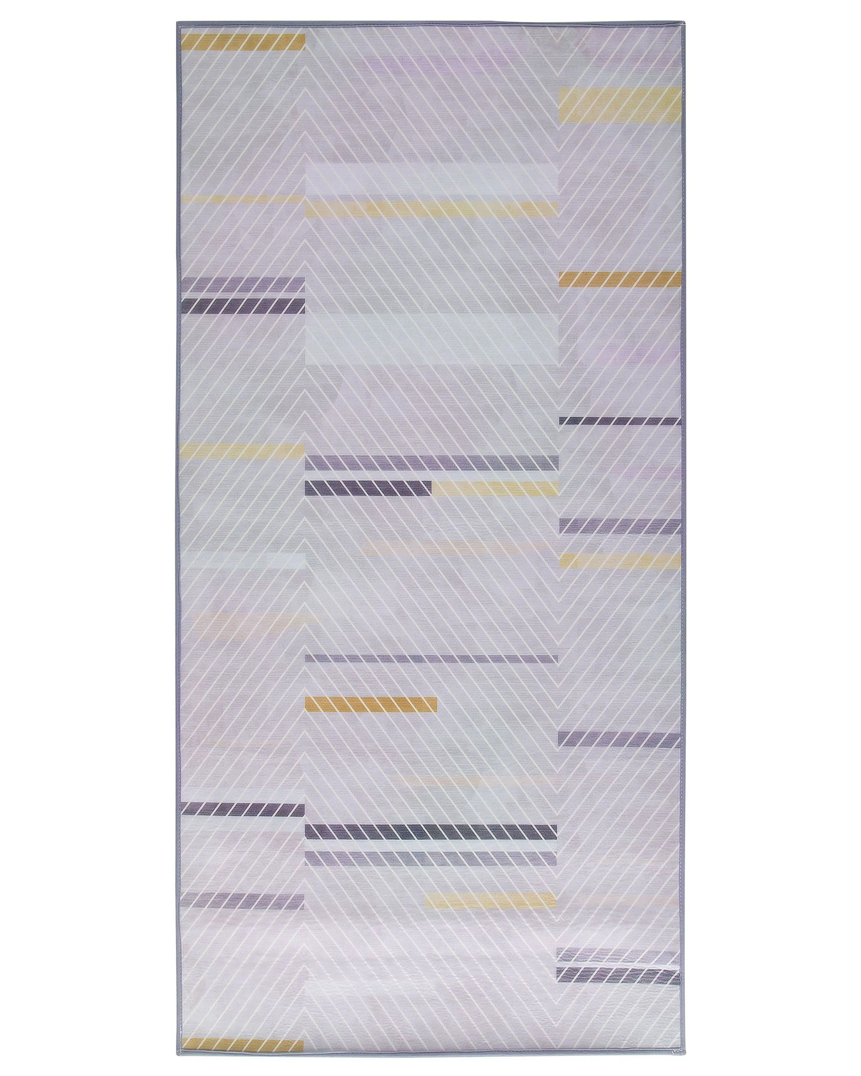 Vloerkleed ERGENLI Grijs 80 x 150 cm