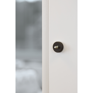 Magneet Neodymium schroefdop met bout en rubber 31mm