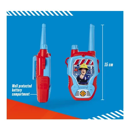 Dickie Toys Feuerwehrmann Sam Walkie Talkie