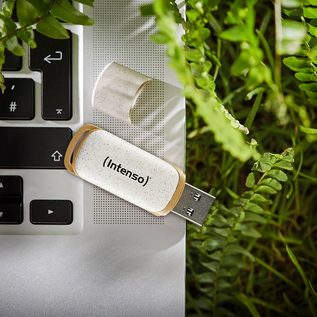 Intenso USB-Stick »Green Line 64 GB USB 3.2« (64 GB USB 3.2 Lesegeschwindigkeit 70 MB/s)