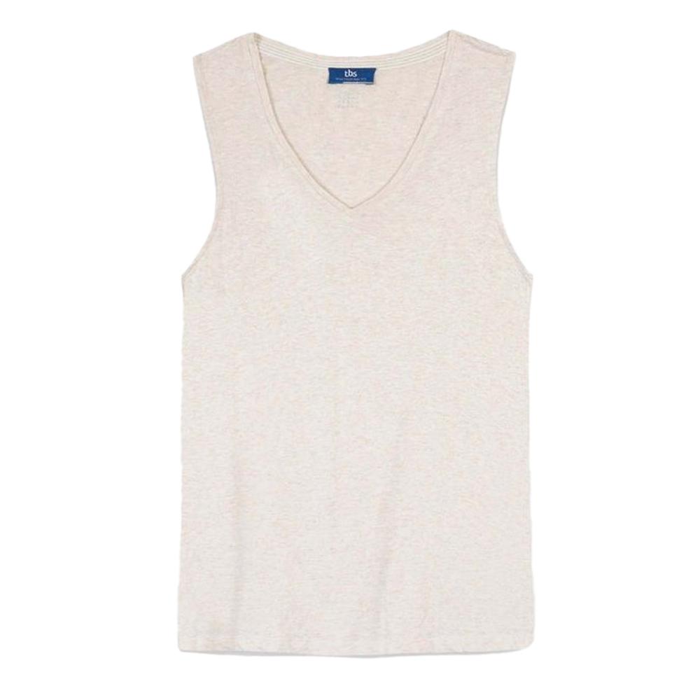 TBS Débardeur Beige Femme TBS ADINADEB