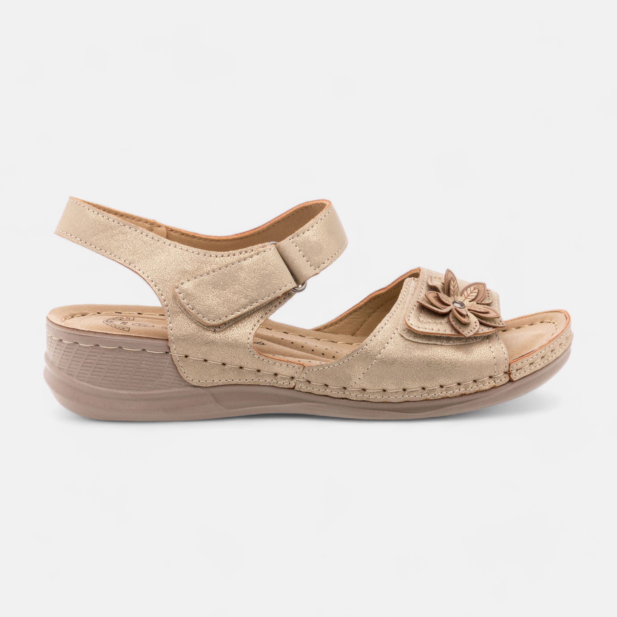 Sandales Femme or