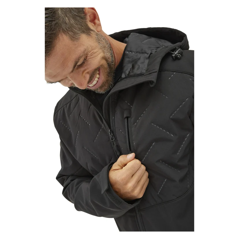 Lettfôret softshelljakke for menn M