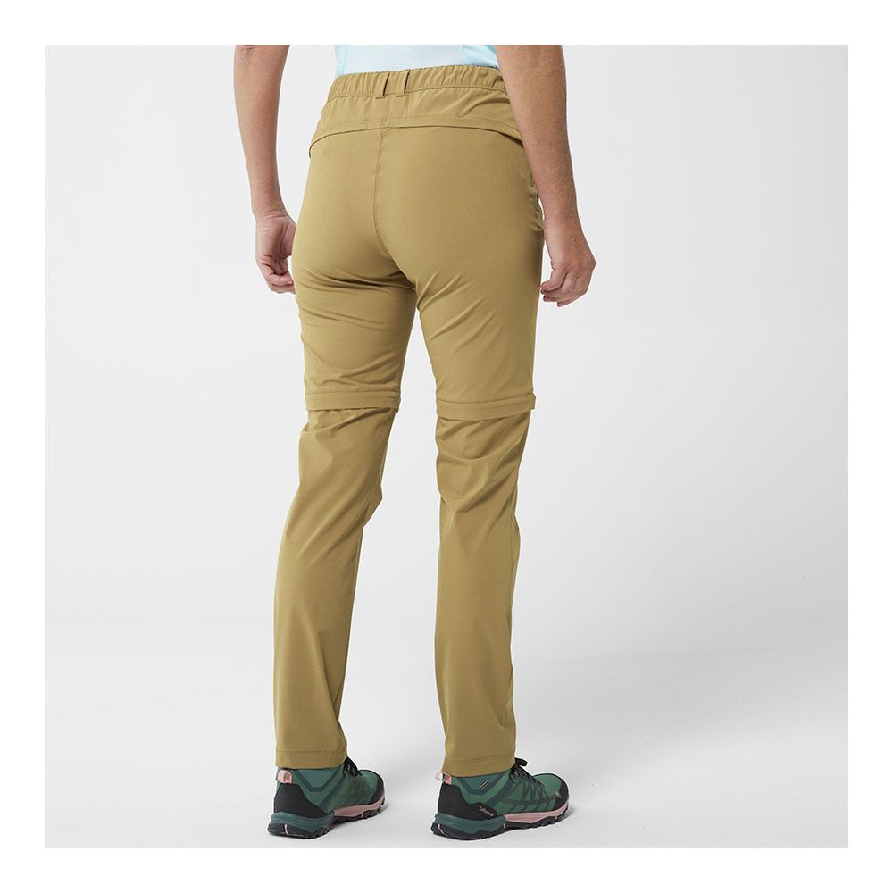 Lafuma ACTIVE ZIP-OFF - Pantalon convertible Femme gold umber
