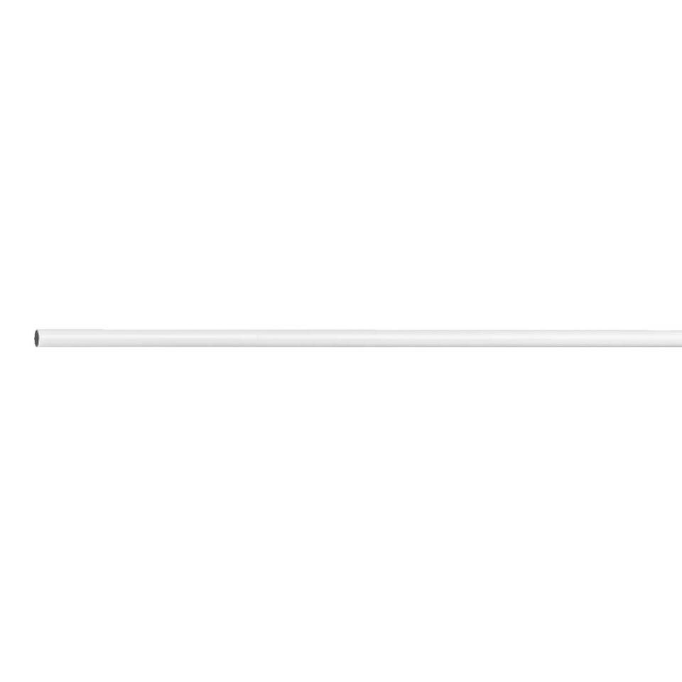 Gordijnroede 150cm wit metaal - Ø13mm (1208944)