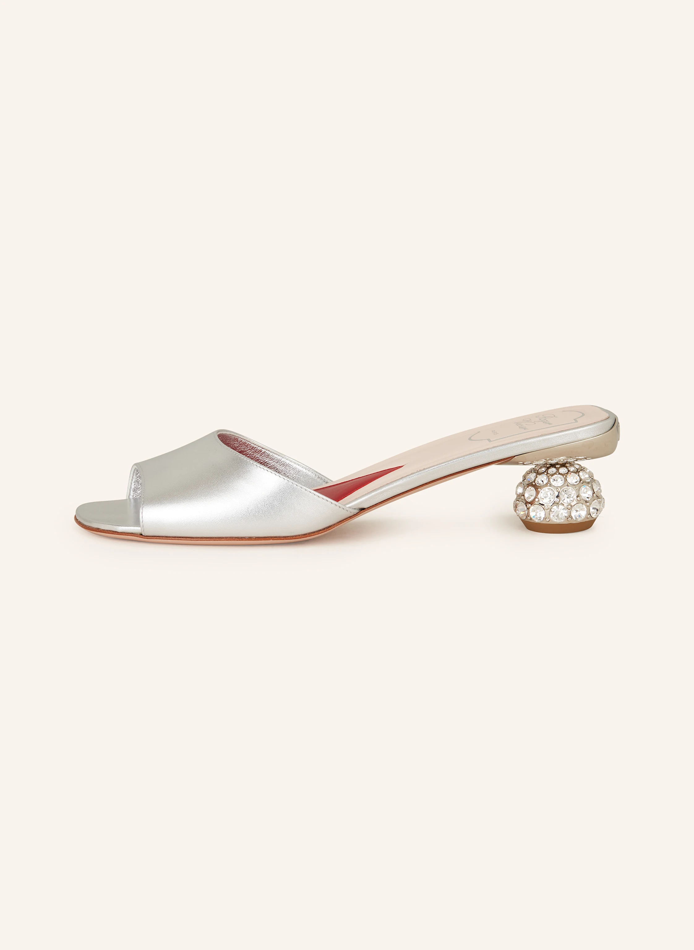 Roger Vivier Mules mit Schmucksteinen