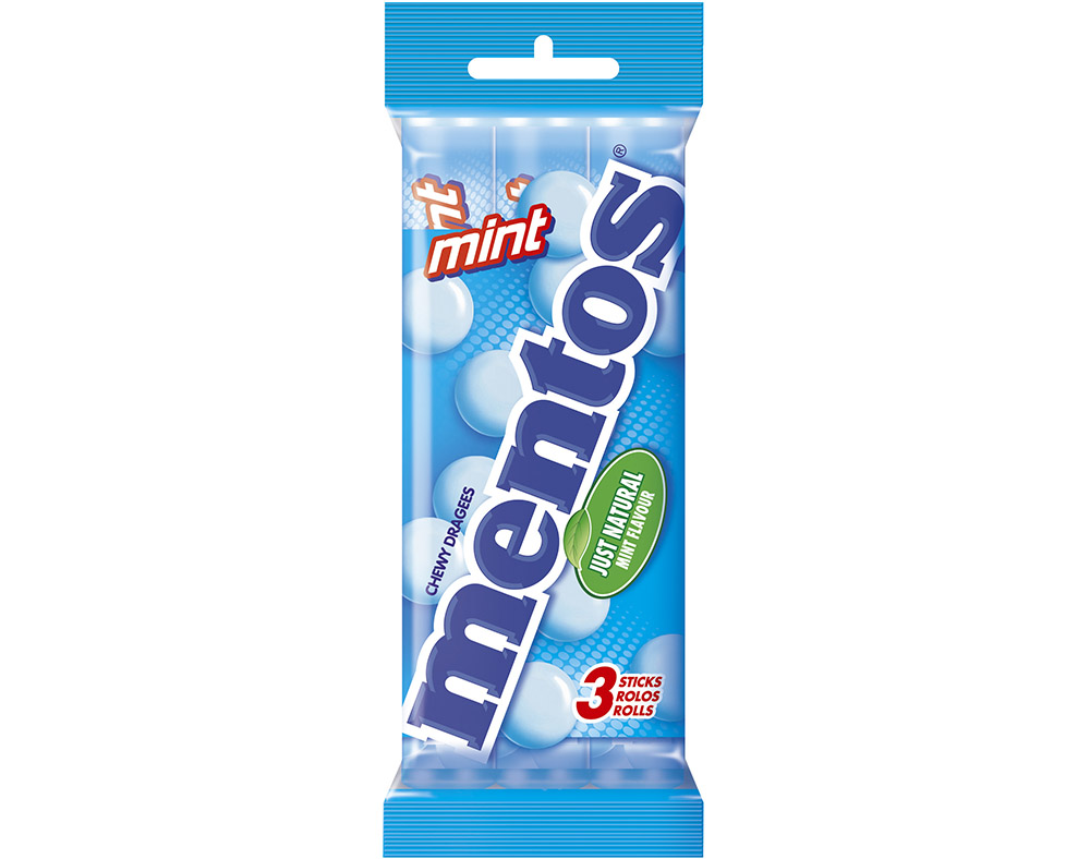 DROPS MENTOS STICK MENTA TPK 120G