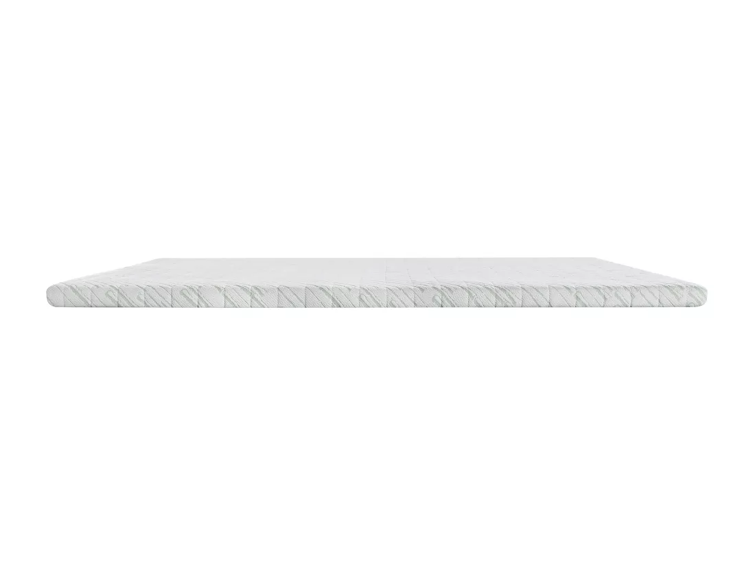 Surmatelas 140 x 190 cm mémoire de forme coutil bambou ép.5cm - LUFFY de NATUREA