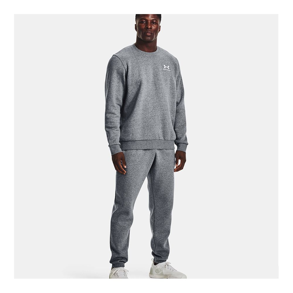 Under Armour ESSENTIAL FLEECE - Jogging Homme gray
