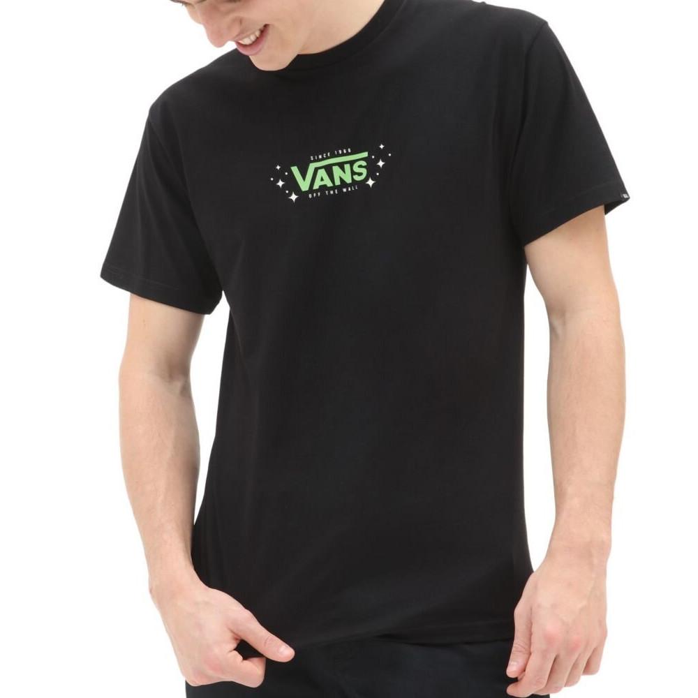 Vans T-shirt Noir Homme Vans Just Visiting