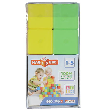 Geomag Magnets?t - Magicube Full Color Crystal - 8 Dele