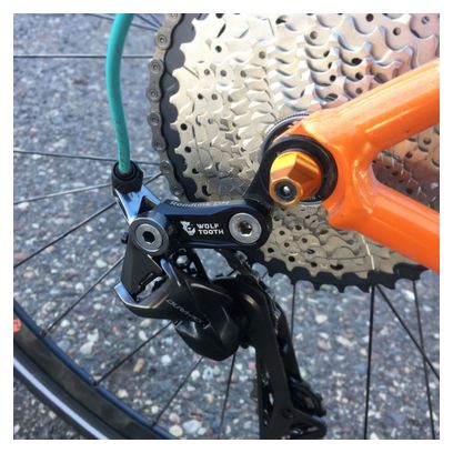 Extension de Patte de Dérailleur Wolf Tooth RoadLink DM (Direct Mount) pour Dérailleur Route/Gravel Shimano