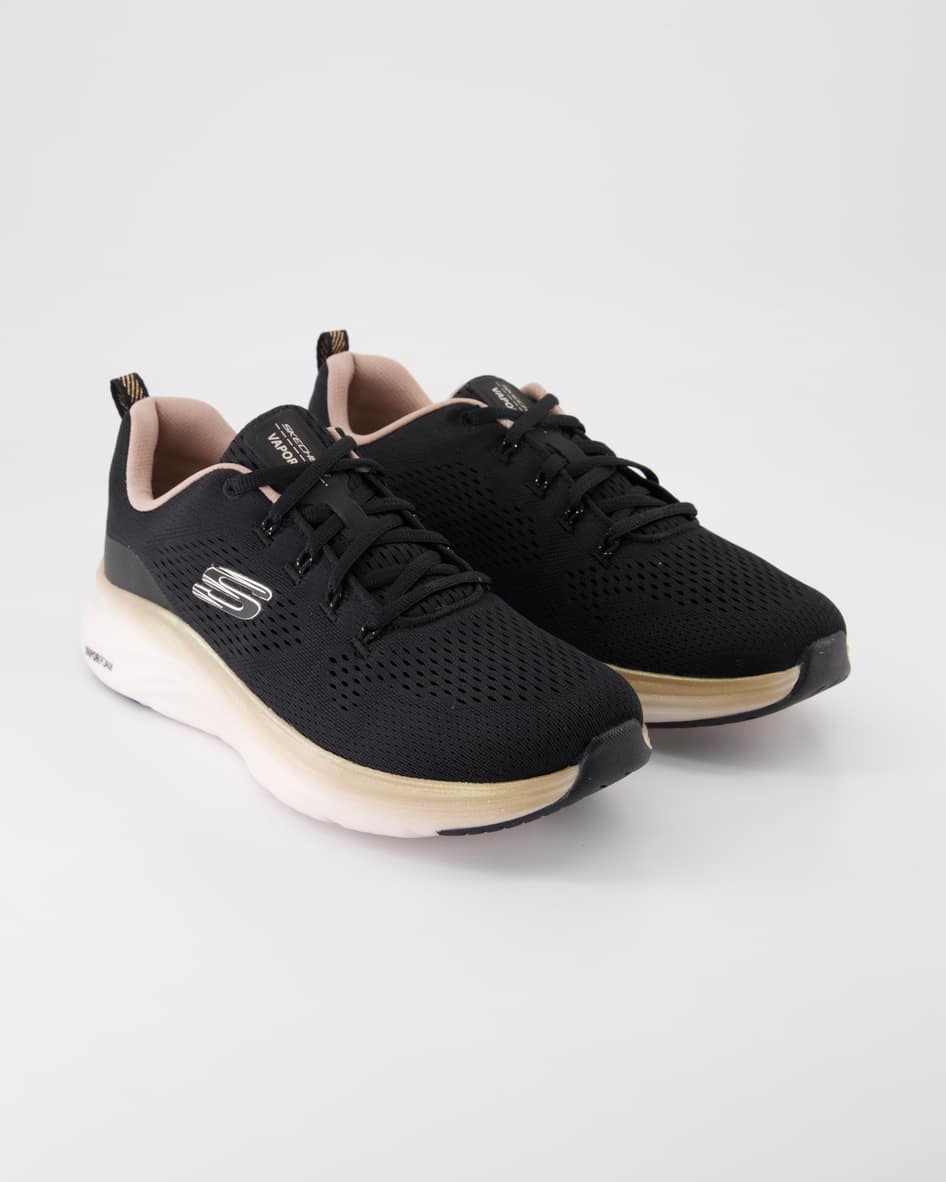 Skechers Vapor Foam-Midnight Glimmer Sneaker in Schwarz
