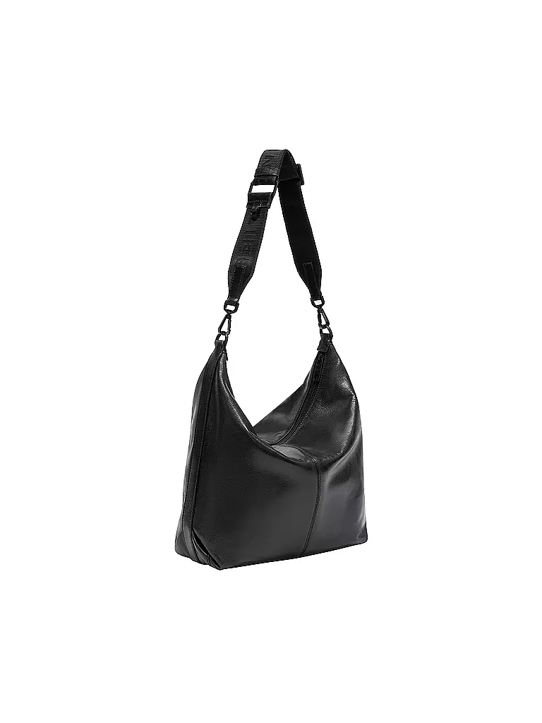 LIEBESKIND BERLIN Ledertasche - Hobo PARIS Medium schwarz
