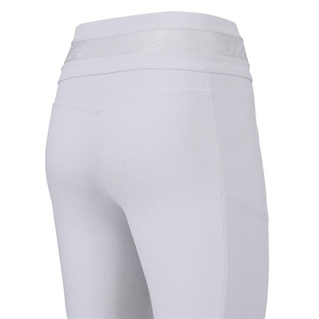 Rijbroek euro-star ESAthletic Luxe Full Grip Wit
