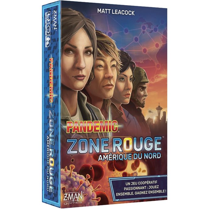 Pandemic Zone Rouge : Amérique du nord