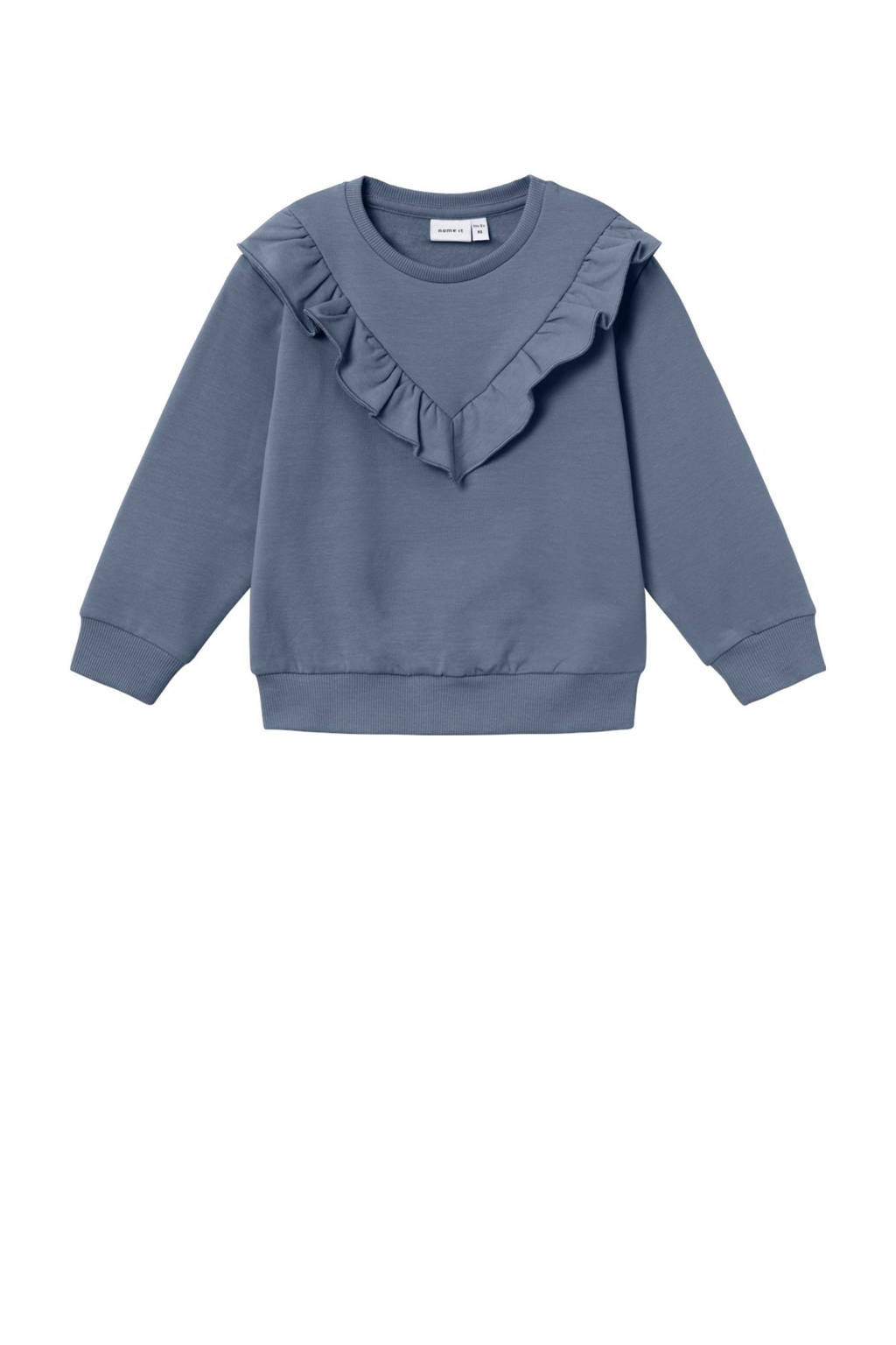 NAME IT sweater NMFOLILAS blauw