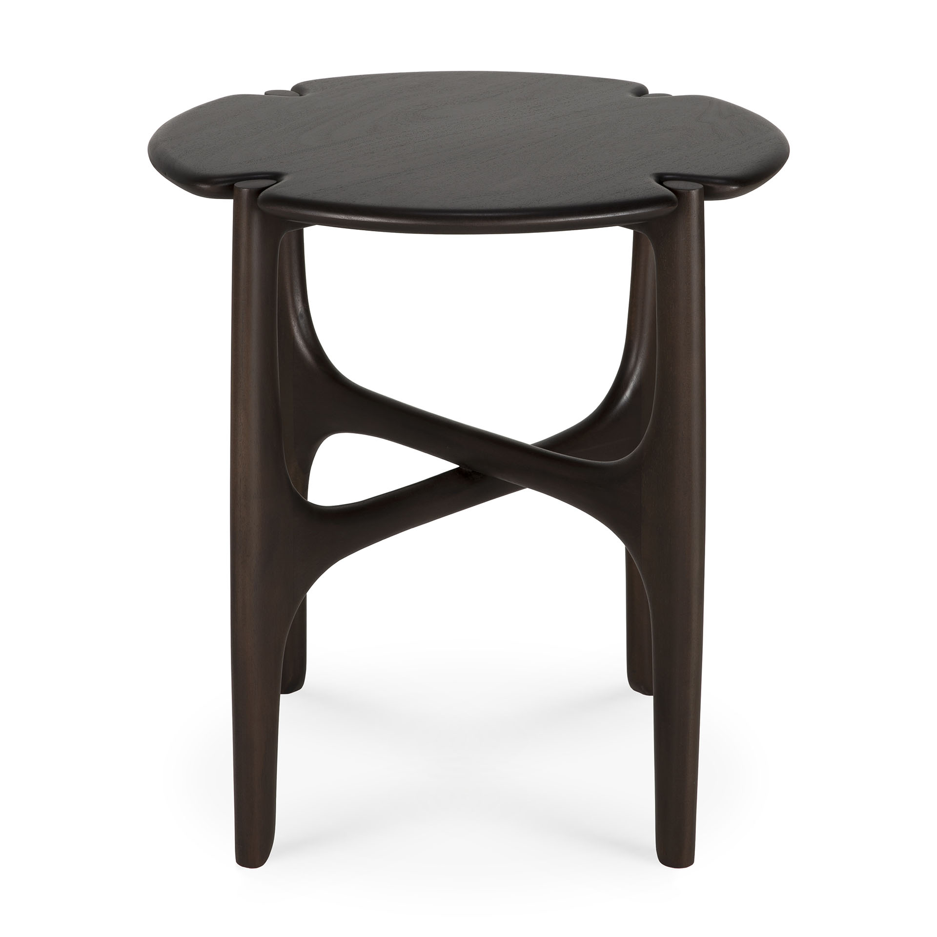 PI bijzettafel - mahonie donkerbruin