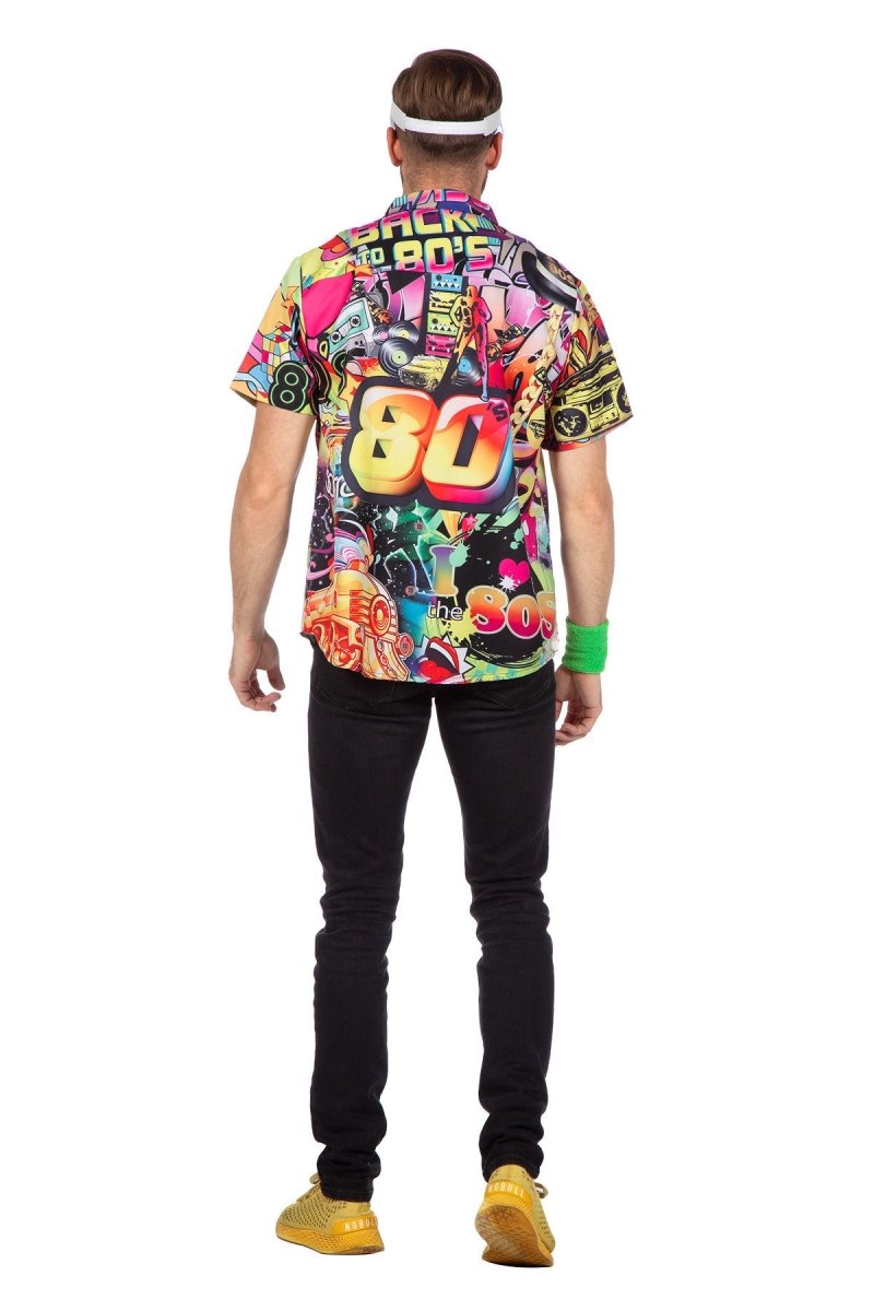 Neon 80S Shirt Heren