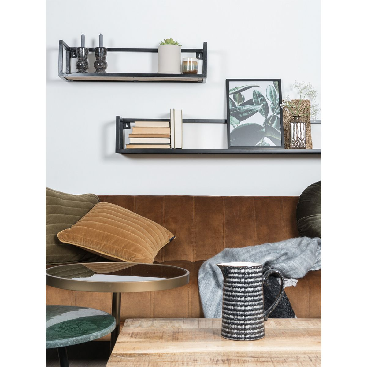 Wandplank Vintage – Set van 3 Groot