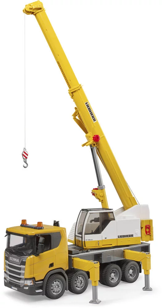 CAMION SCANIA SUPER 560R AVEC GRUE LIEBHERR