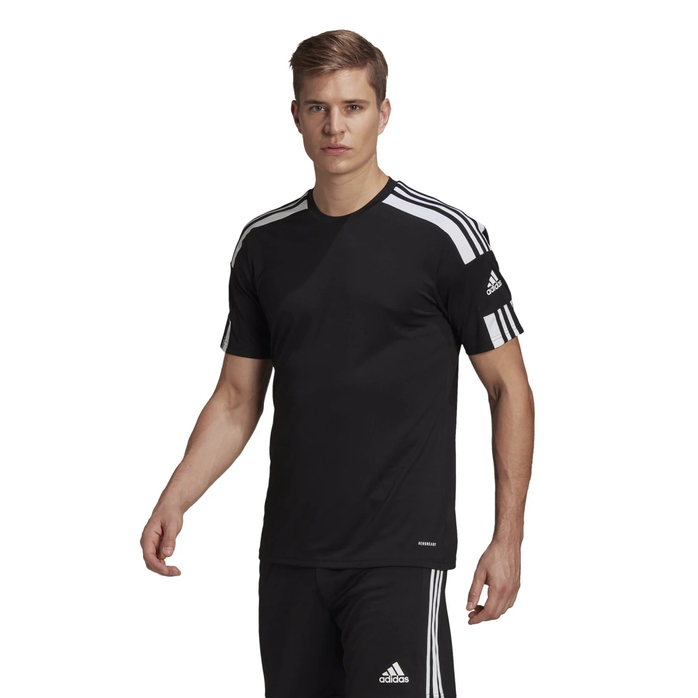 Adidas Squadra 21 Voetbalshirt Zwart Wit