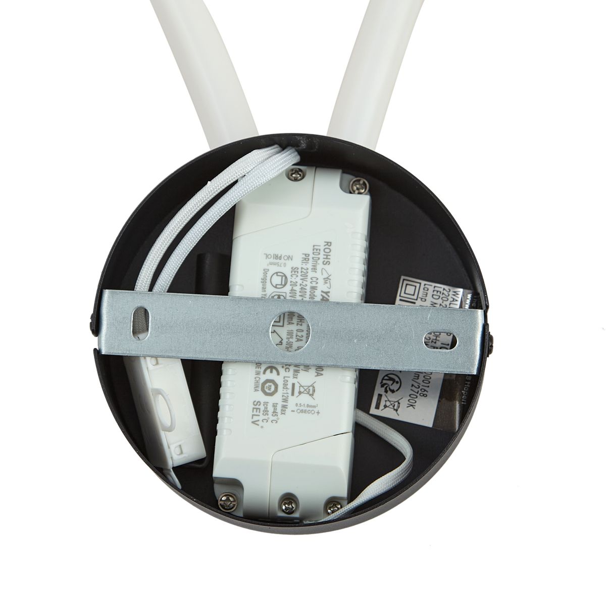 Moderne wandlamp zwart incl. LED 3-staps dimbaar - Keri