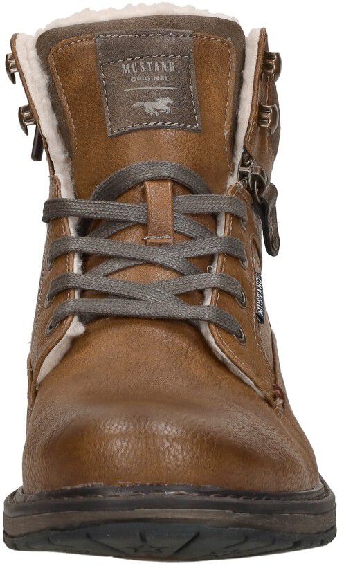 Mustang Heren veterschoenen cognac