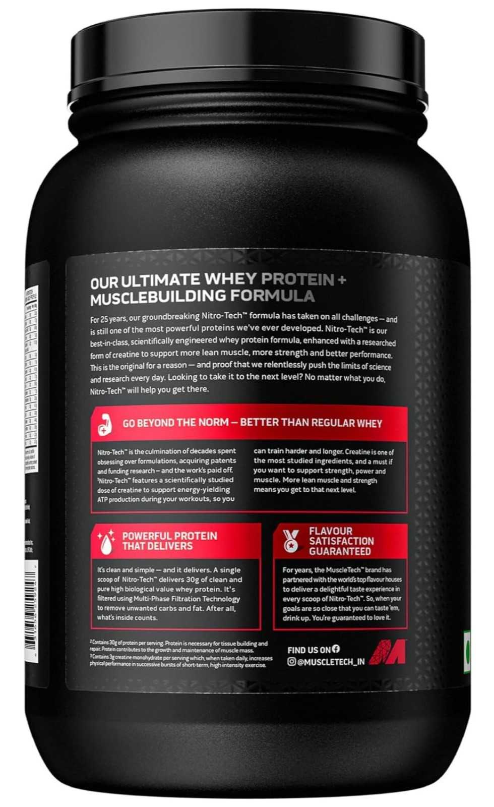 MuscleTech Nitro-Tech 907g