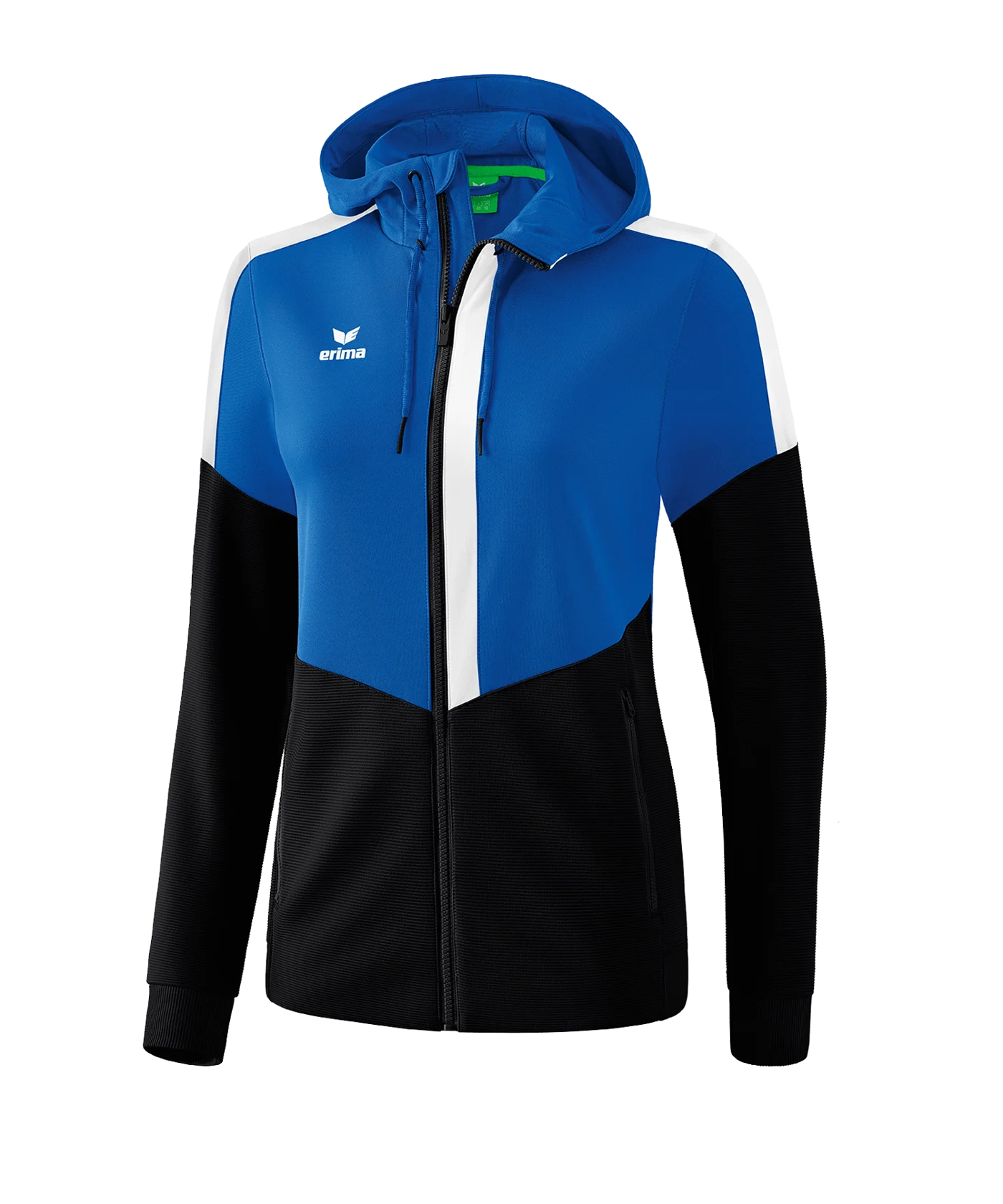 Erima Squad Kapuzen-Trainingsjacke Damen Blau
