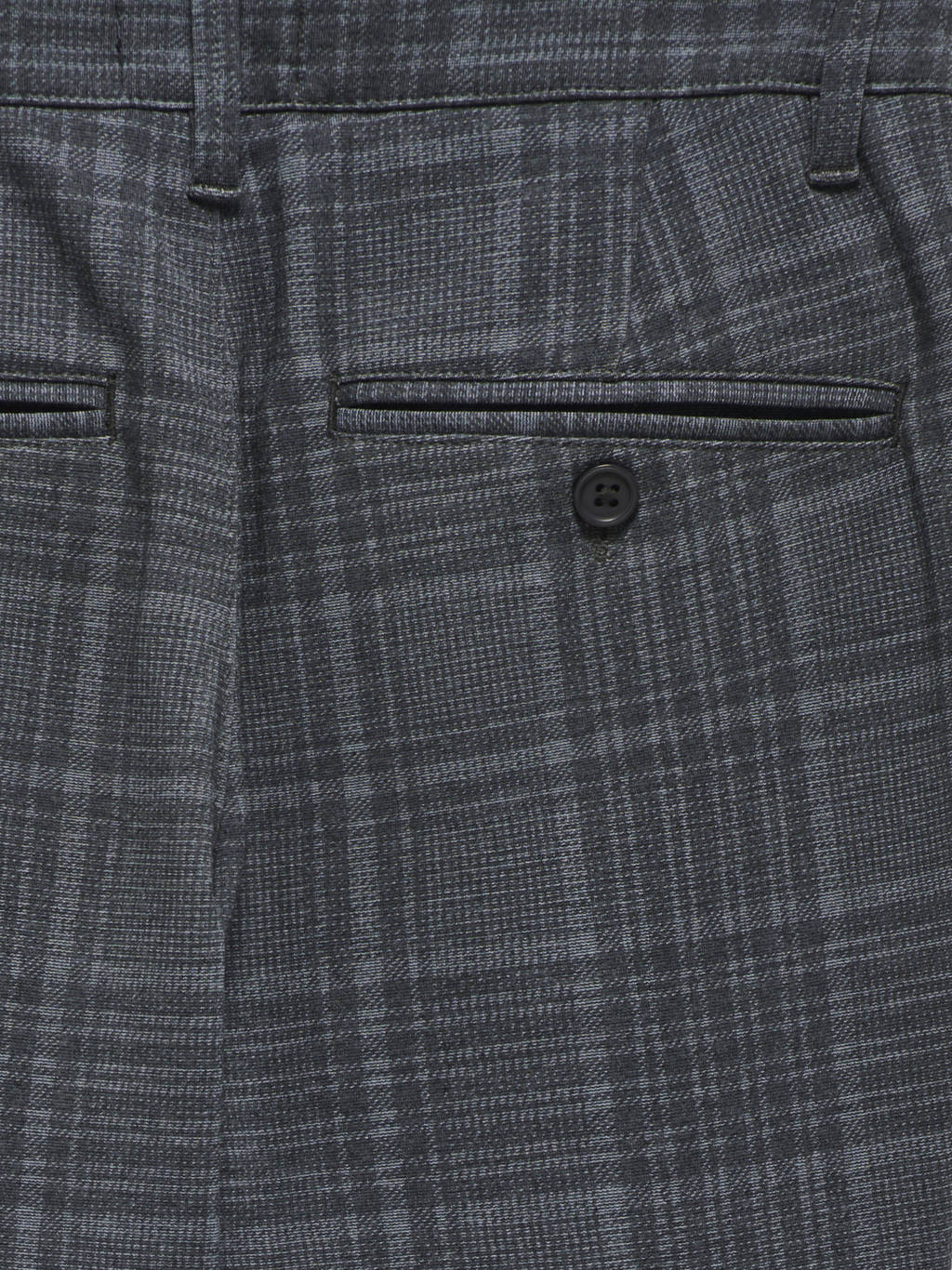 ONLY geruite tapered fit broek KOBMARK donkerblauw