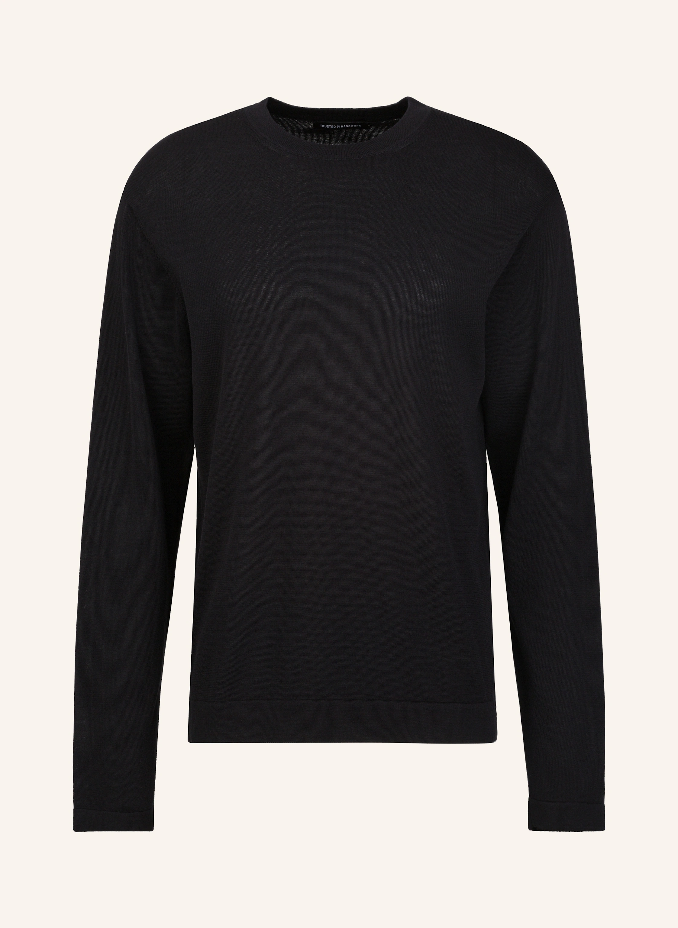 TRUSTED HANDWORK Round Neck 1/1-Sleeve Pullover