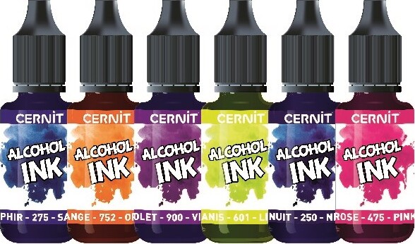 Cernit - Alcohol Ink - 20 ML - Violet Blå