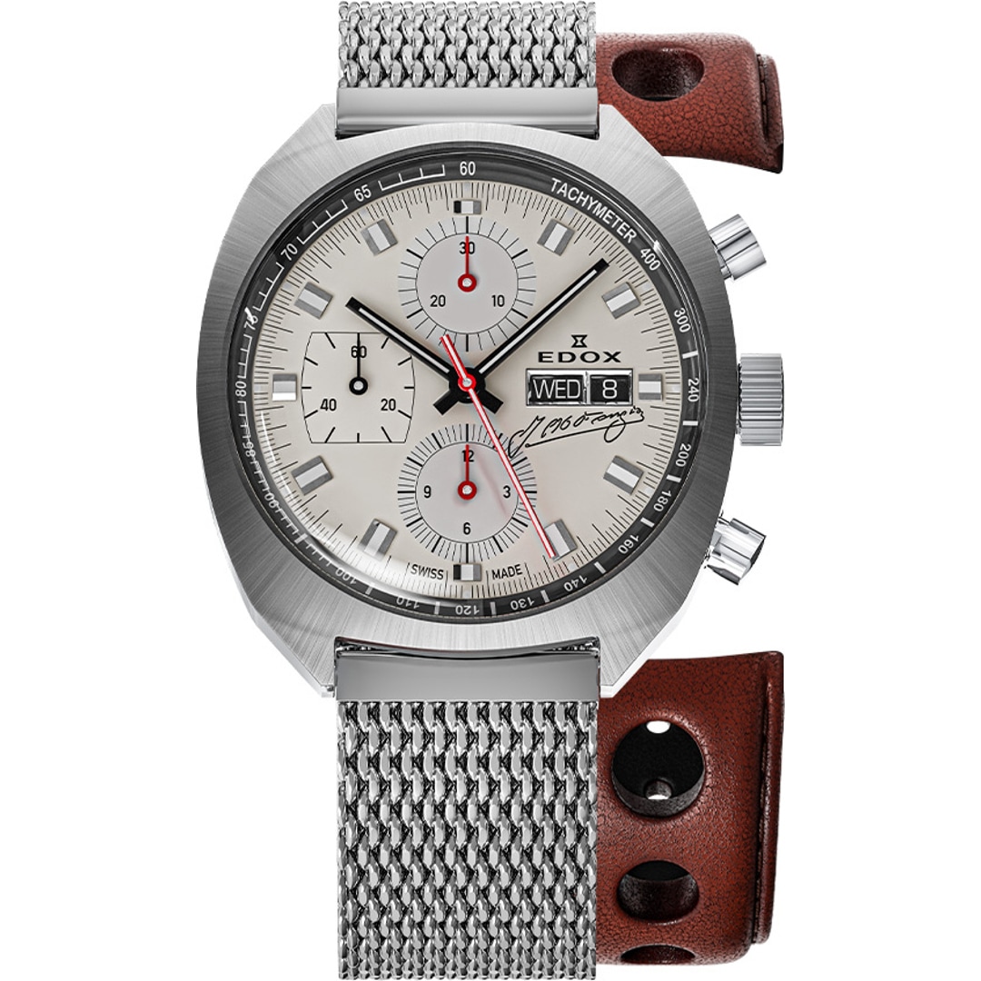 Edox Sportsman Chronograph Automatic Fangio Limited Edition