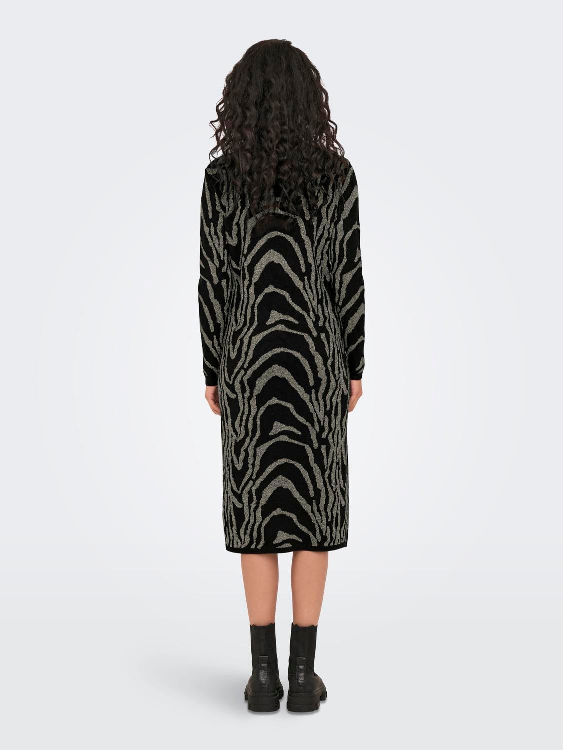ONLRIKKE Midikleid Black
