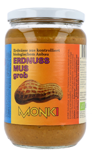 Monki Pindakaas Crunchy 650GR