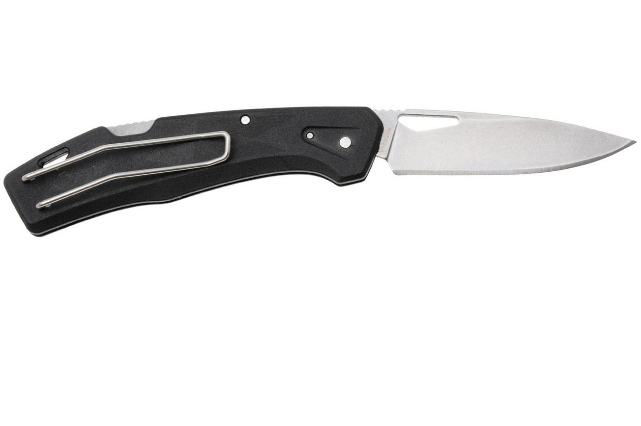 Gerber LST 1074516, Stonewashed 440A, Black Nylon zakmes