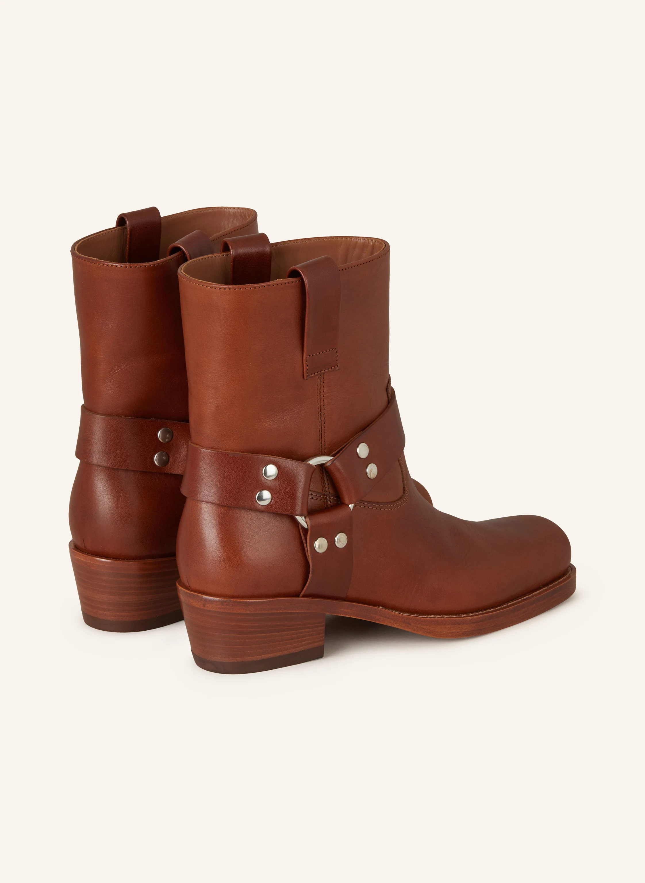 PARIS TEXAS Biker Boots ROXY mit Nieten
