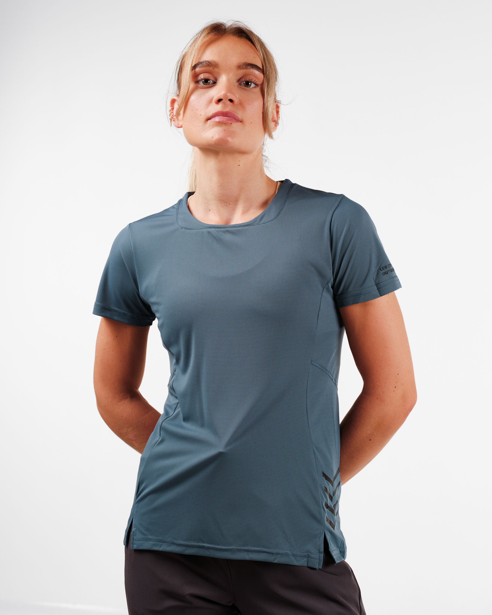 LEVITY Trail Adv Vent Tee Marine Teal