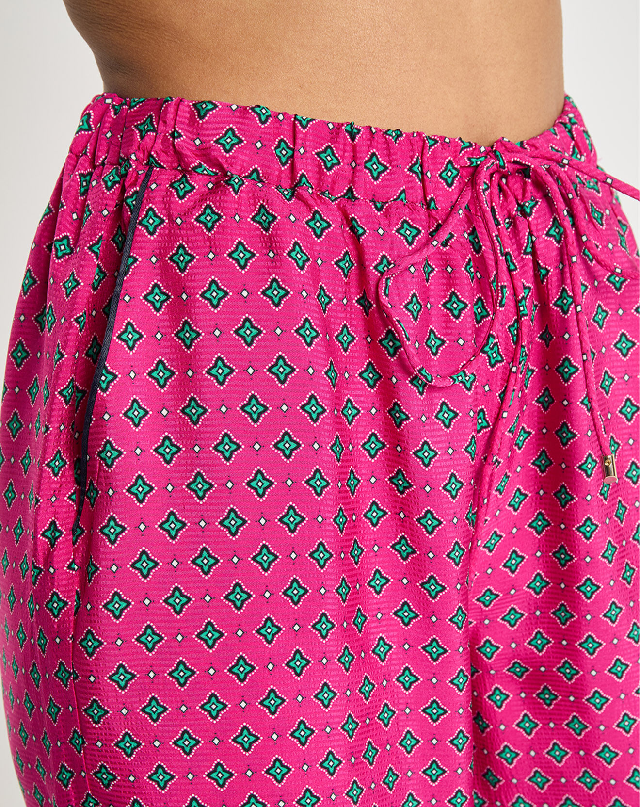 Tommy Hilfiger Pantalon imprimé rose