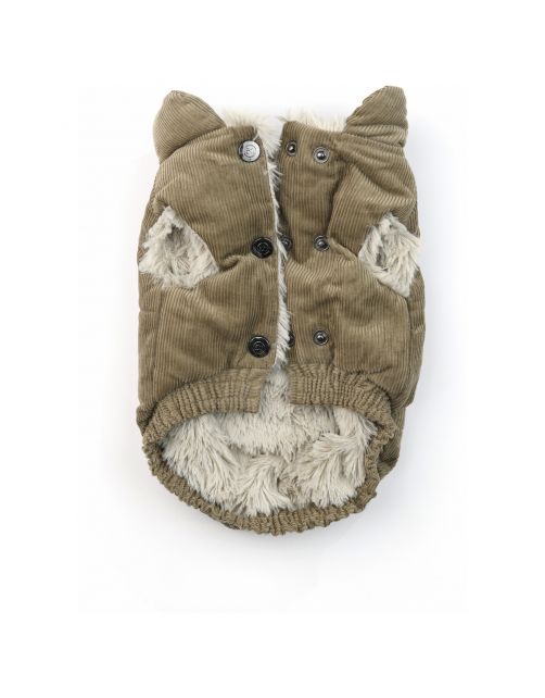 51 Degrees North Velours Beige - Hondenkleding
